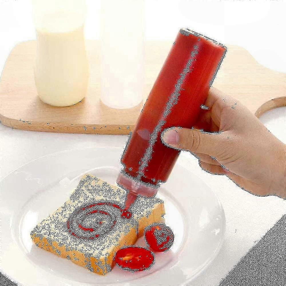 Multi-Purpose Squeeze Bottles, Leak-Proof, 8oz (240ml), 10 Pieces