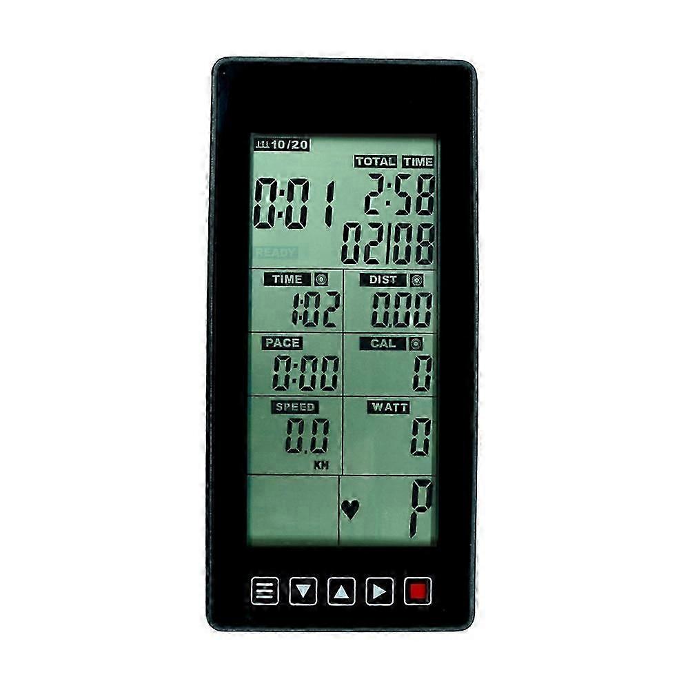 Monitor compatible with Exercise Bikes Speedometer Featuring Multi Function Display compatible with Time Speed Distance and Calories Tracking