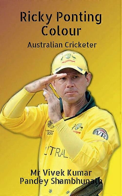 Ricky Ponting Colour Australian Cricketer