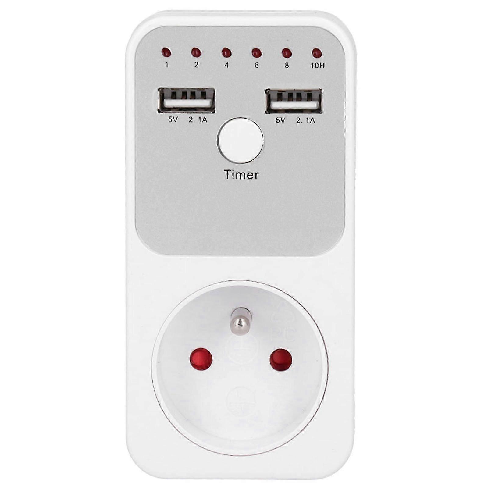 USB Smart Digital Countdown Timer Socket for Computer Phone Charger(YMCAT)