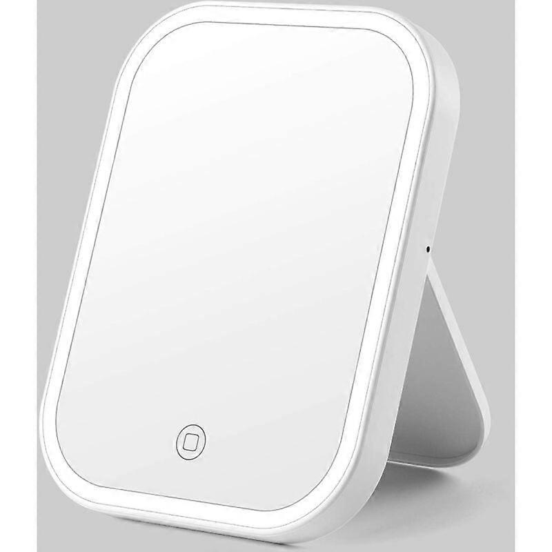 Compact Portable Rechargeable LED Makeup Mirror