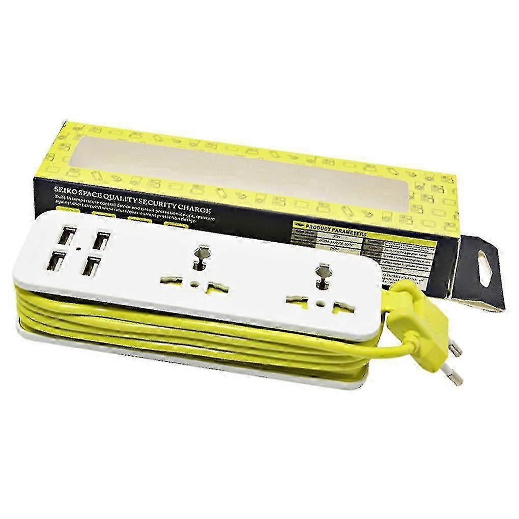 Multi-Socket Desktop USB Power Strip