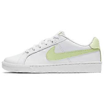 Nike Court Royale Vielseitige Low-Top-Skateboardschuhe für Damen, Weiß/Gelb, 749867-121
