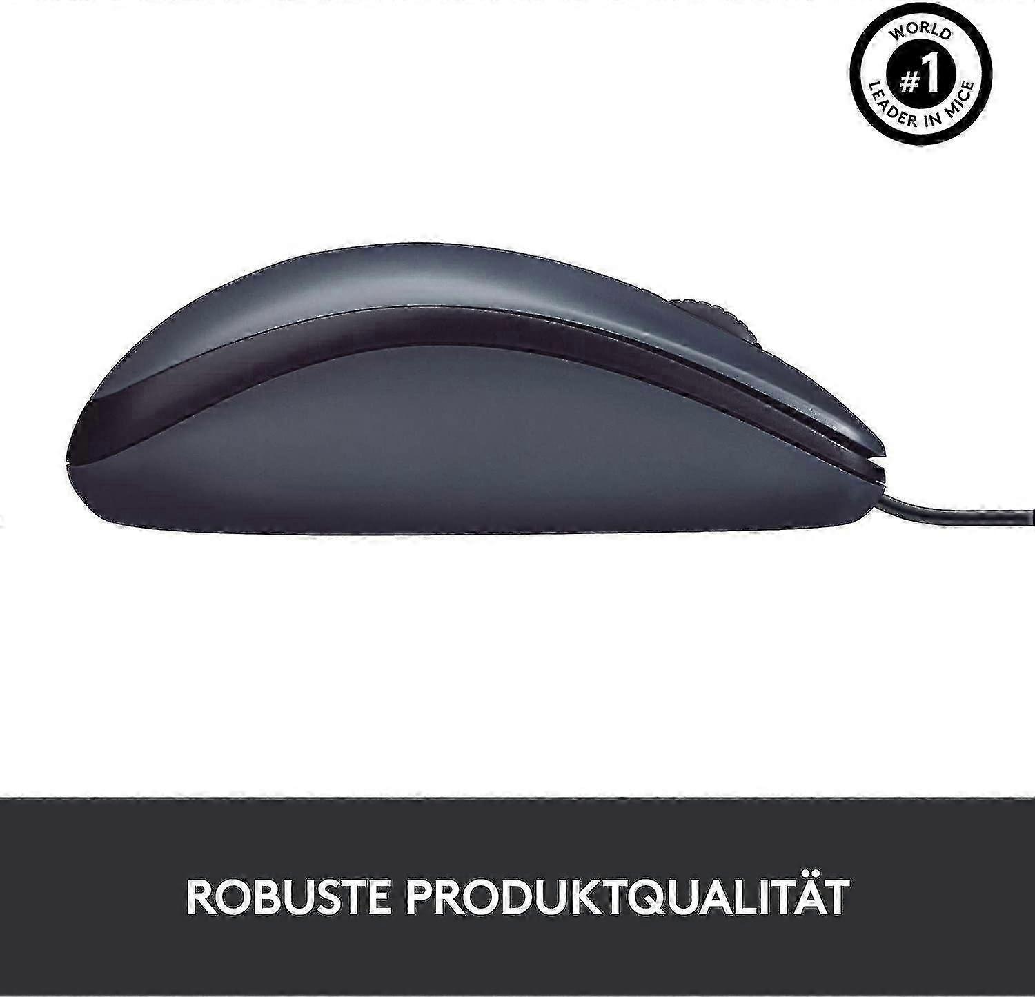 Full-Size Wired Mouse 1000 DPI