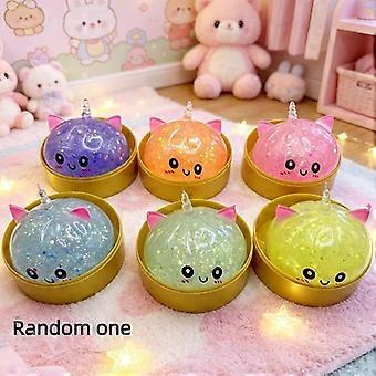 Steamer Bun Pinch Fidget Toy 1 PCS Dreamy Music Blind Box Soft  for All Age Stress Relief Fun Collection Gift