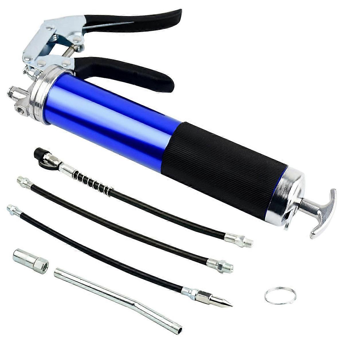 Versatile Spring-Flex Grease Gun Hose for Industrial Use