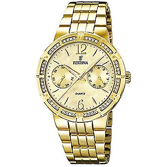 Festina Mademoiselle Quartz Analog Women's Watch with Stainless Steel Bracelet F16701/2