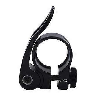 Fixador de canote de selim em alumínio, usinado por CNC, para diâmetro de 25,4 mm.