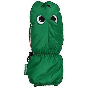 Trespass Boys Playful Dinosaur Ski Mittens