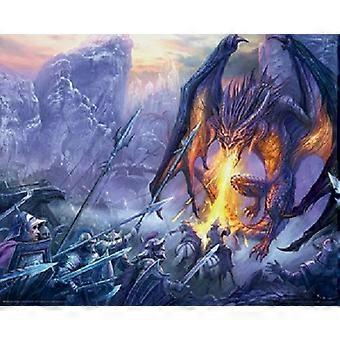Jigsaw Puzzle Dragon Attack At The Gorge FOO1487