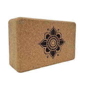 Premium High Quality and Durable Heavy Duty Morgan Natural Cork Yoga Blocks