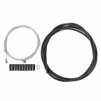 Complete Cable Replacement | Compatible with Bicycle Brake & Gear Cables, 2-Meter Brake Cable Kit