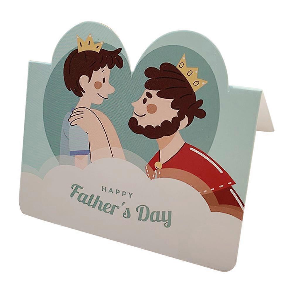 100pc Heart-Shaped Fold Cards