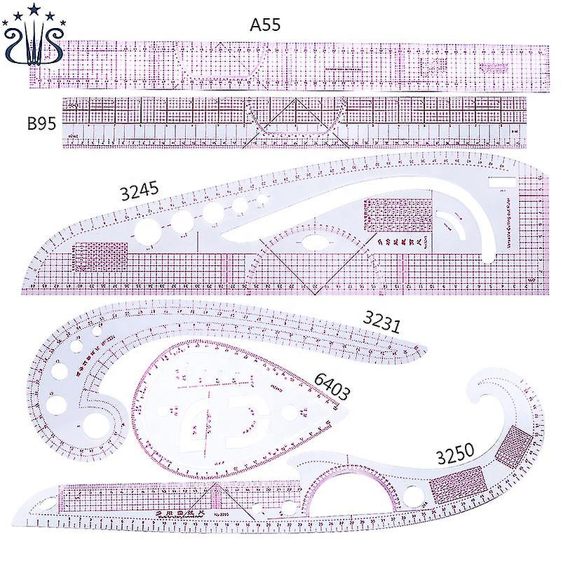 Tailor Ruler Multifunctional Ruler Suit Clothing Tailor Ruler Measuring Kit Sewing