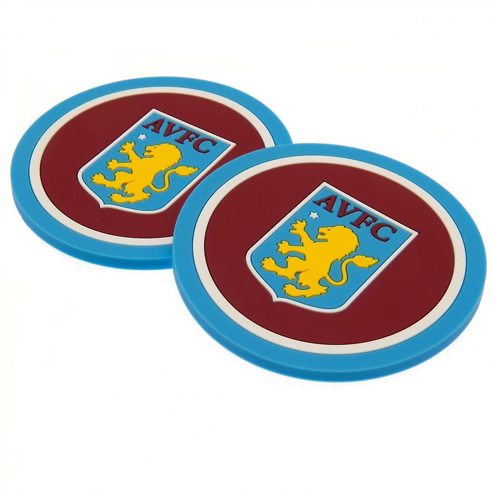 Aston Villa Fc 2pk Coaster Set