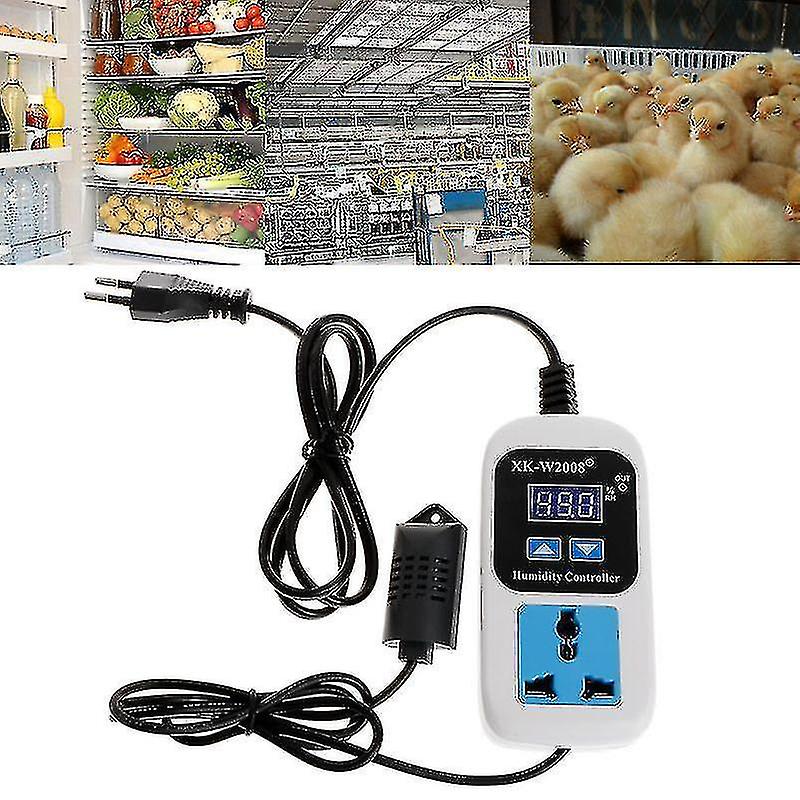 Digital Humidity Controller Hygrostat Moisture Control Switc
