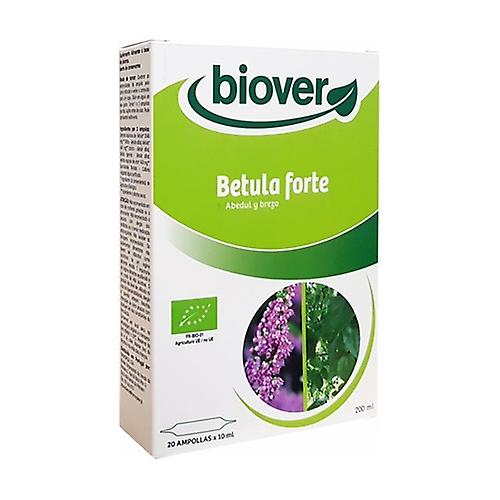 Betula forte, drainage and disposal 20 ampoules of 10ml