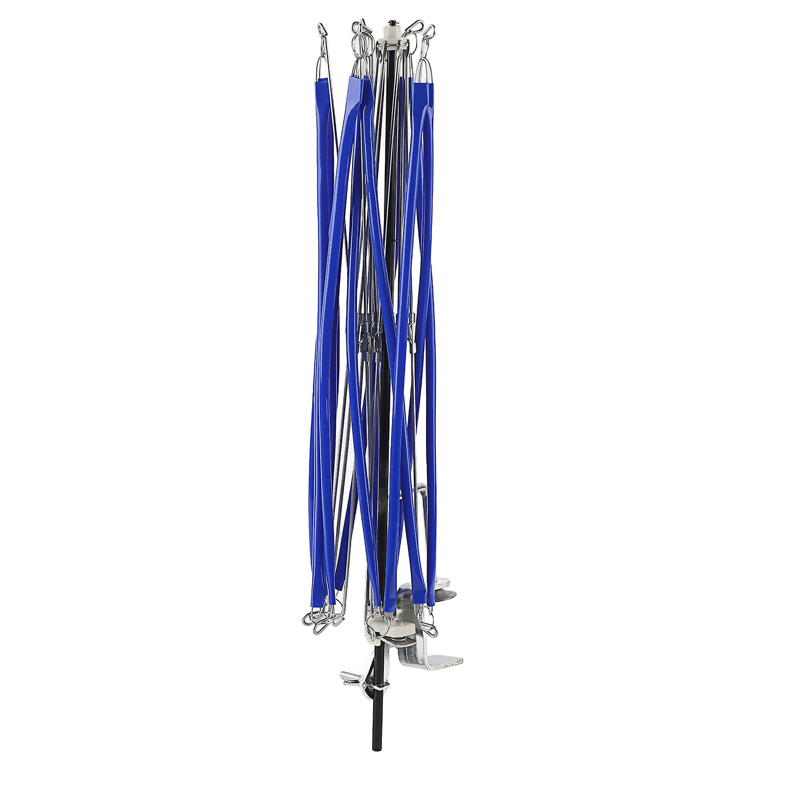 Blue Iron Umbrella Shape Knitting Crochet String Winder Holder Machine