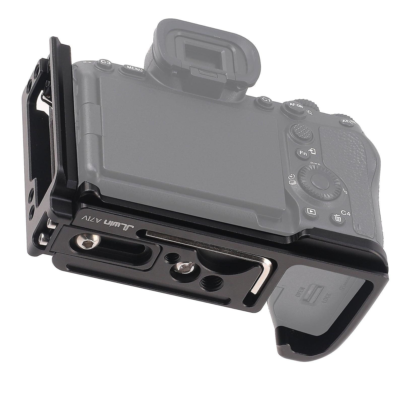 كاميرا DSLR L قوس الإصدار السريع L لوحة جبل قوس ل A7m4 / a7s3 عمودي فيديو اطلاق النار قوس لوحة التحرير السريع