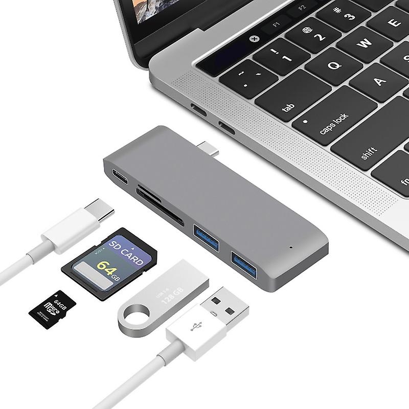 USB-C to HDMI Docking Station , Specification 5 in 1 Gray