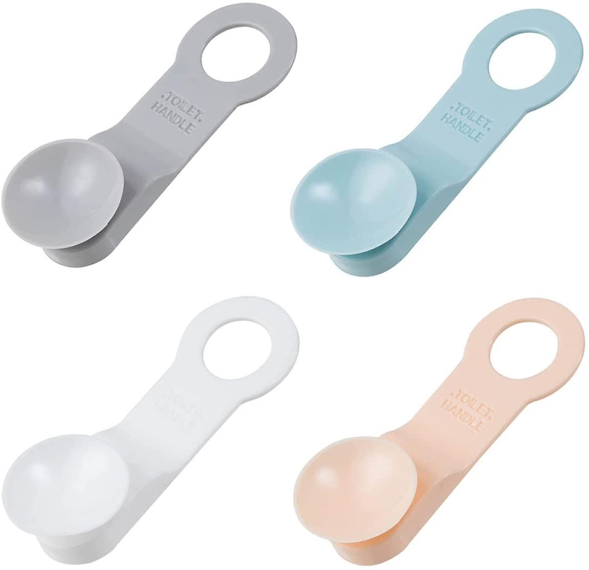 8pcs Silicone Toilet Toilet Lifter Handle Toilet Cover Lifter Toilet Bumper Lid Lifter Avoid