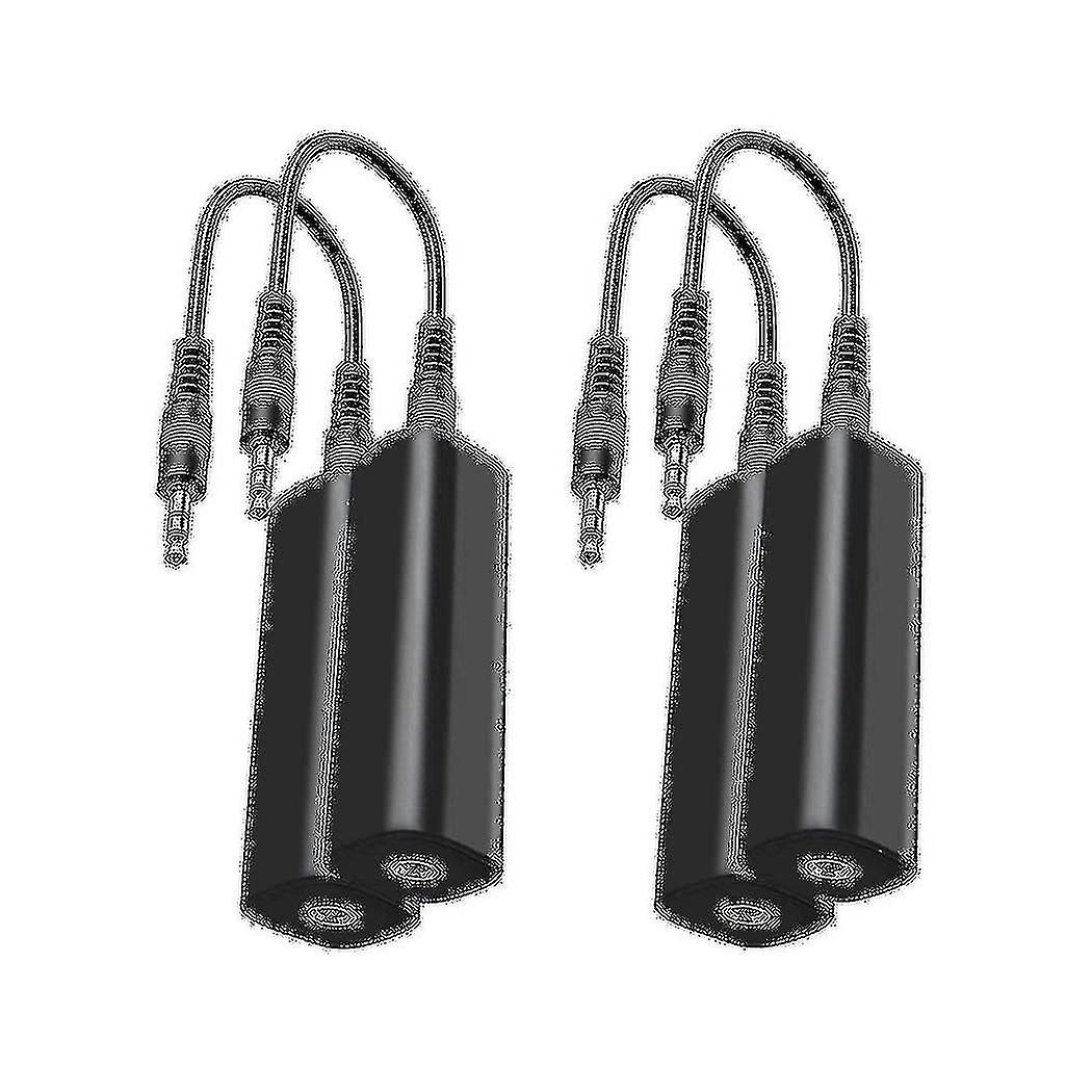 Ground Loop Isolator Noise Filter For Car Audio/home Stereo,4 Pcs With 3.5mm Audio Cables