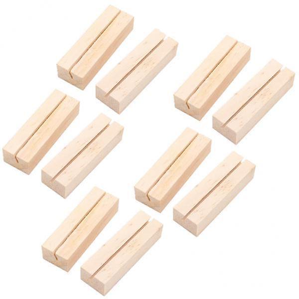 3x10pcs Wedding Party Table Number Name Sign Business Card Holders Rectangular