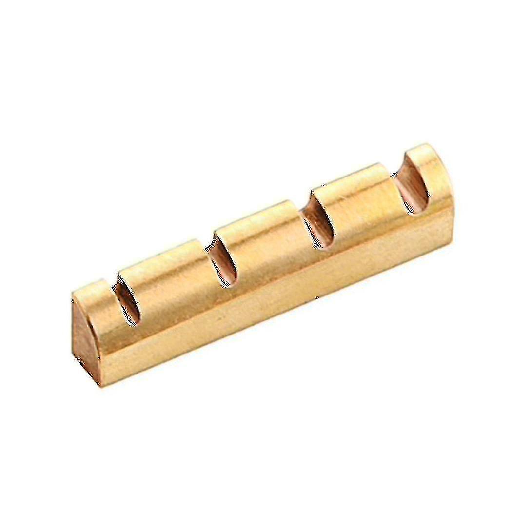 -slotted 4 String Brass Guitar Nut For Part Accessories