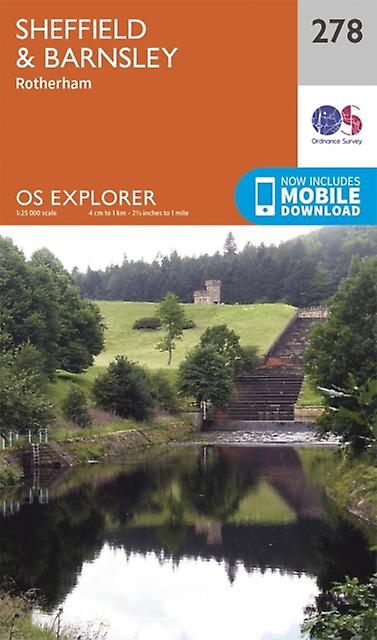 Sheffield And Barnsley by Ordnance Survey Paperback Book