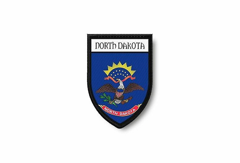 Patch Ecusson Termocollant Edge Brode Flag Prints USA North Dakota