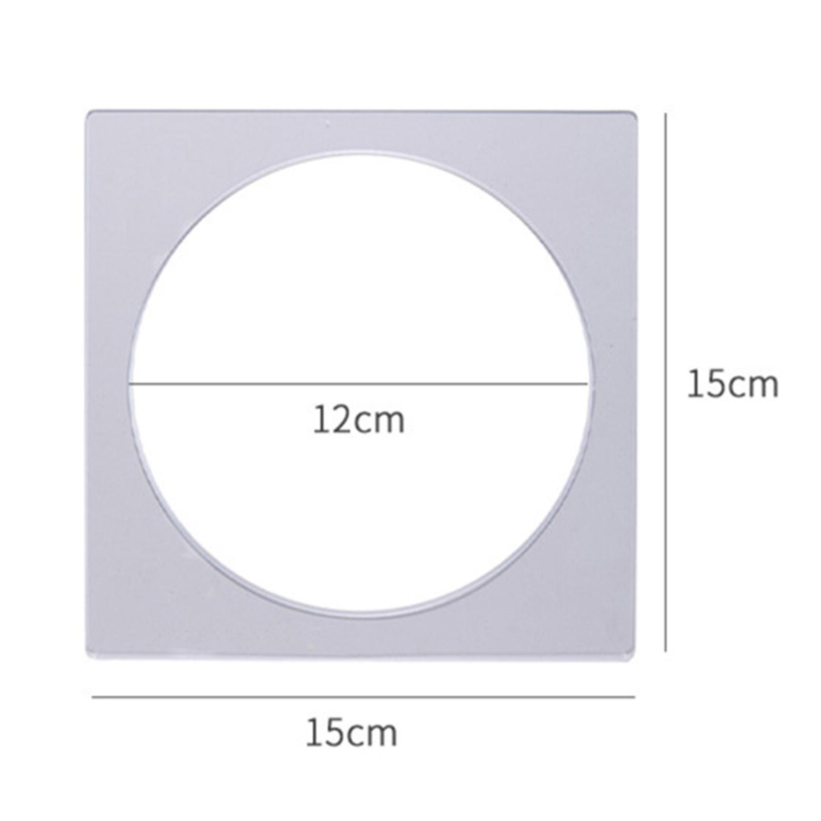 Acrylic Transparent Baking Mold Double Sided Laminating Baking Mold