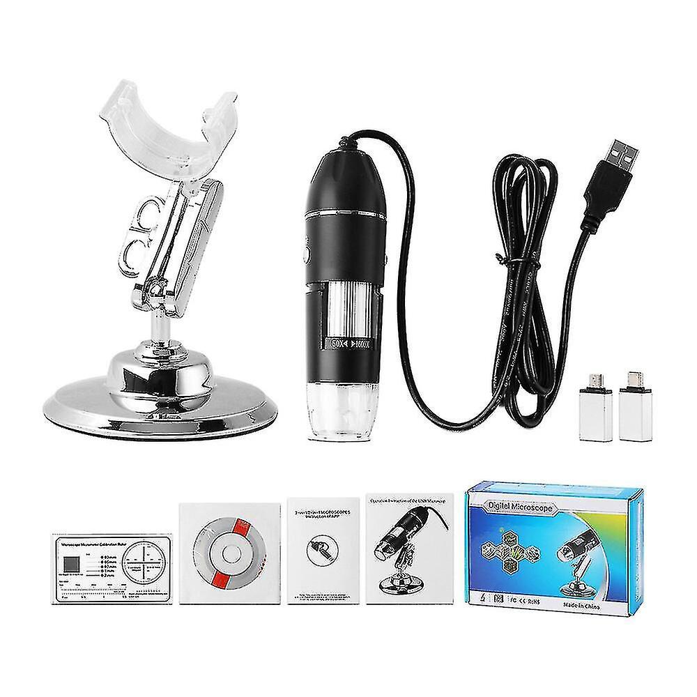 1600x Dermatoscope Skin Analyzer Machine Usb Scalp Diagnostic Machine Microscope Compatible with Sol