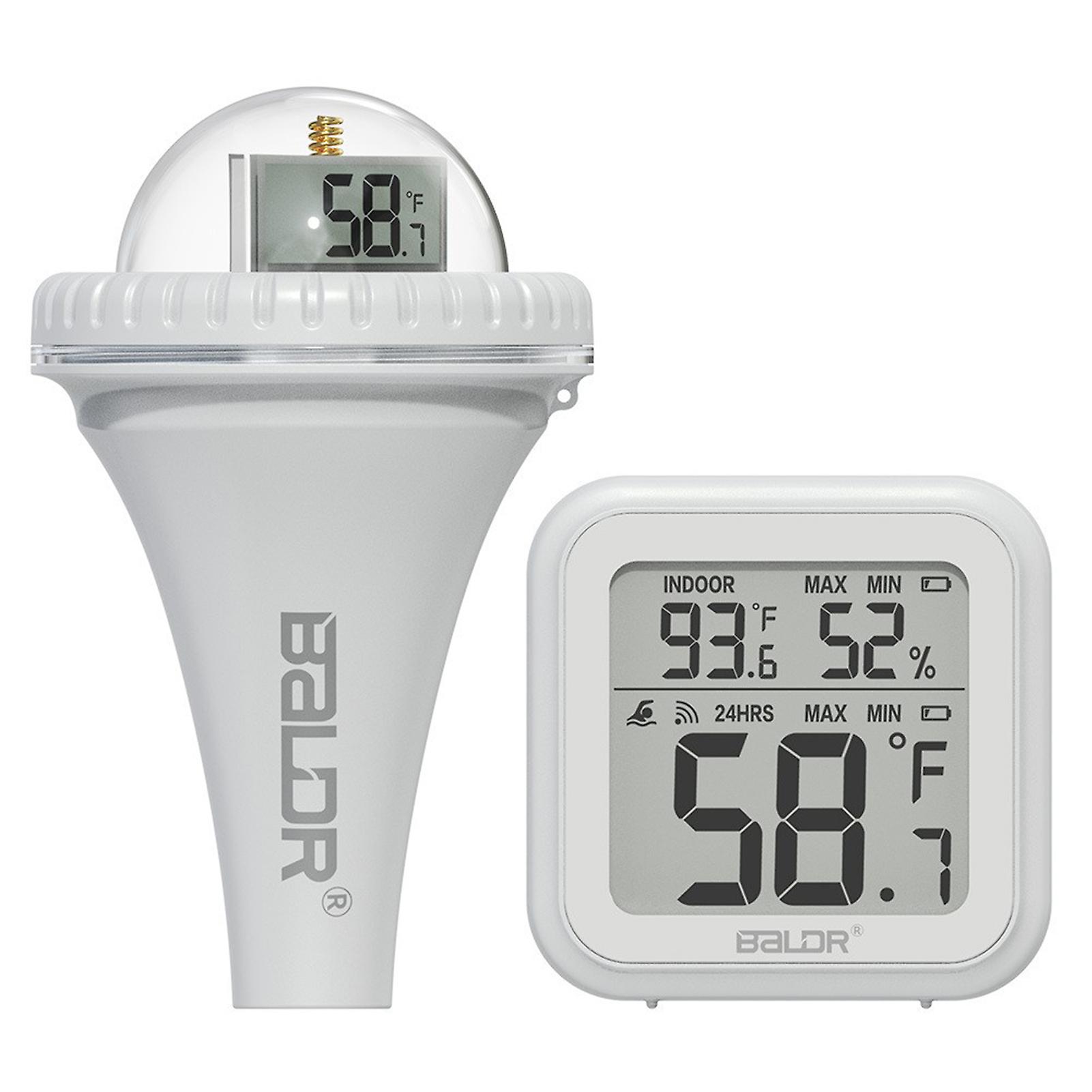 Pool Thermometer Wireless Pool Thermometer Floating Easy Read