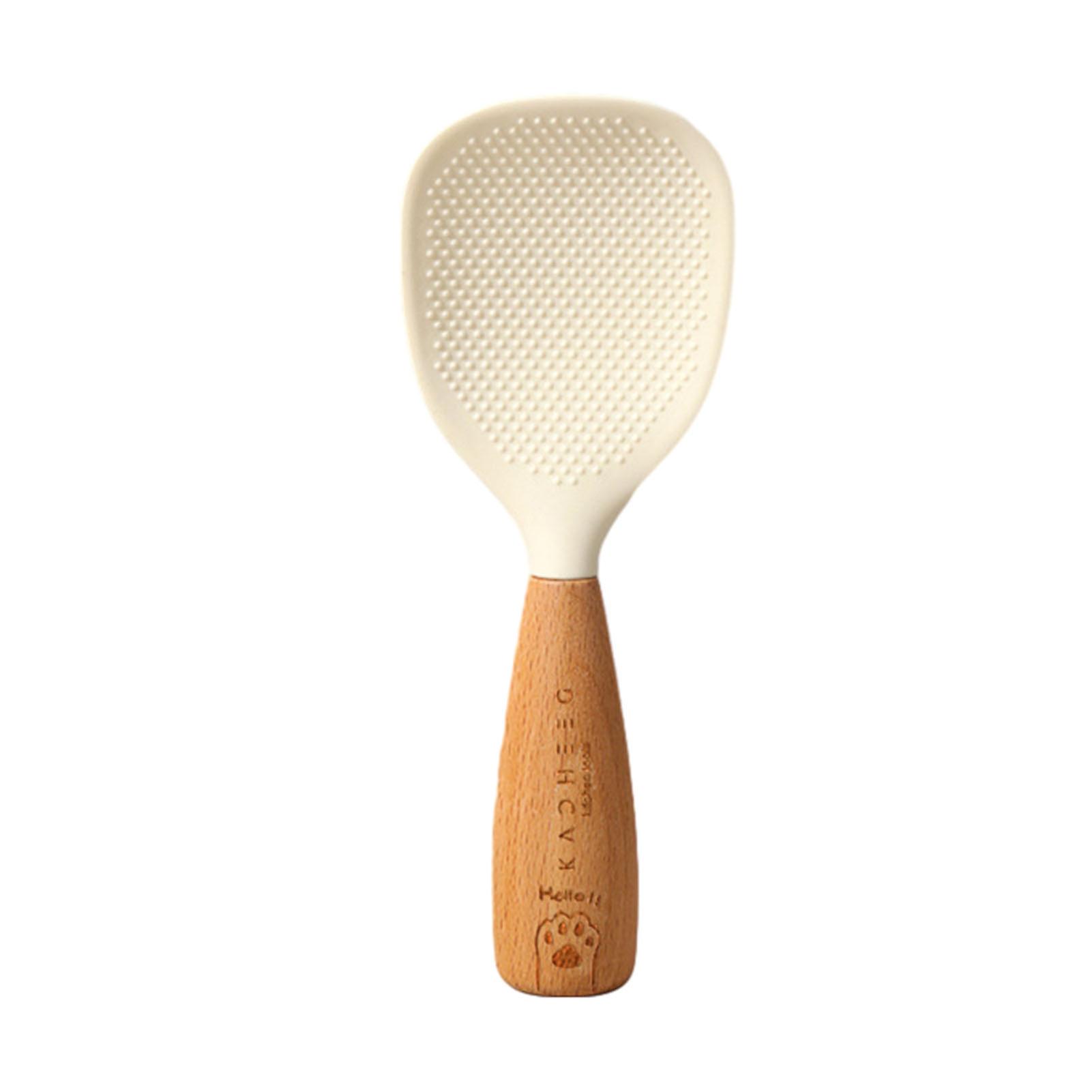 Kitchen Silicone Rice Spoon Practical Rice Spoon with Hole for House