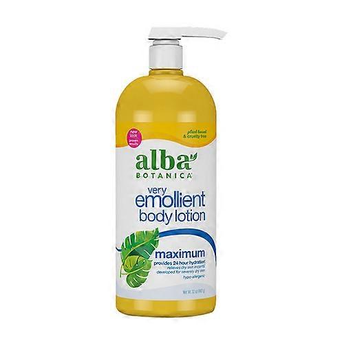 Alba Botanica 身体乳，非常润肤，适合极干性皮肤，含 AHA，32 液体盎司