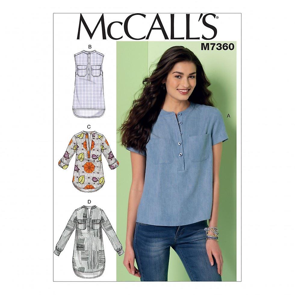 McCalls Paper Sewing Pattern 7360