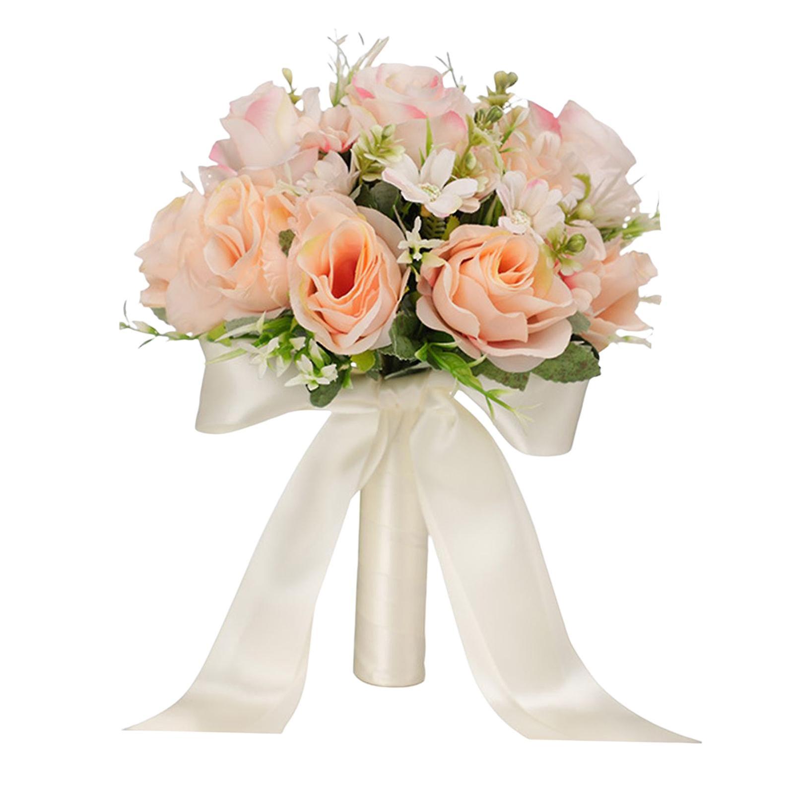 Bouquet da sposa romantico multi colori per anniversario chiesa