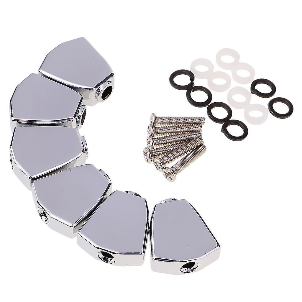 Metal Guitar Tuning Peg Tuners Machine Head Replacement Button Knobs Handle