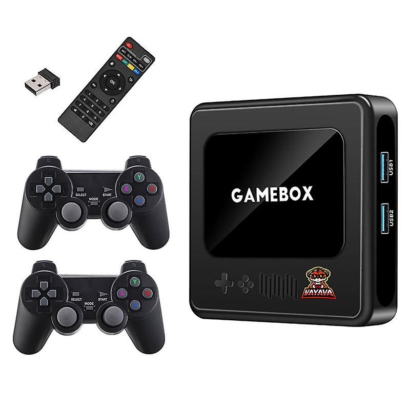 G10 GAMEBOX Game Console 64G 30.000+ Games (Zwart)
