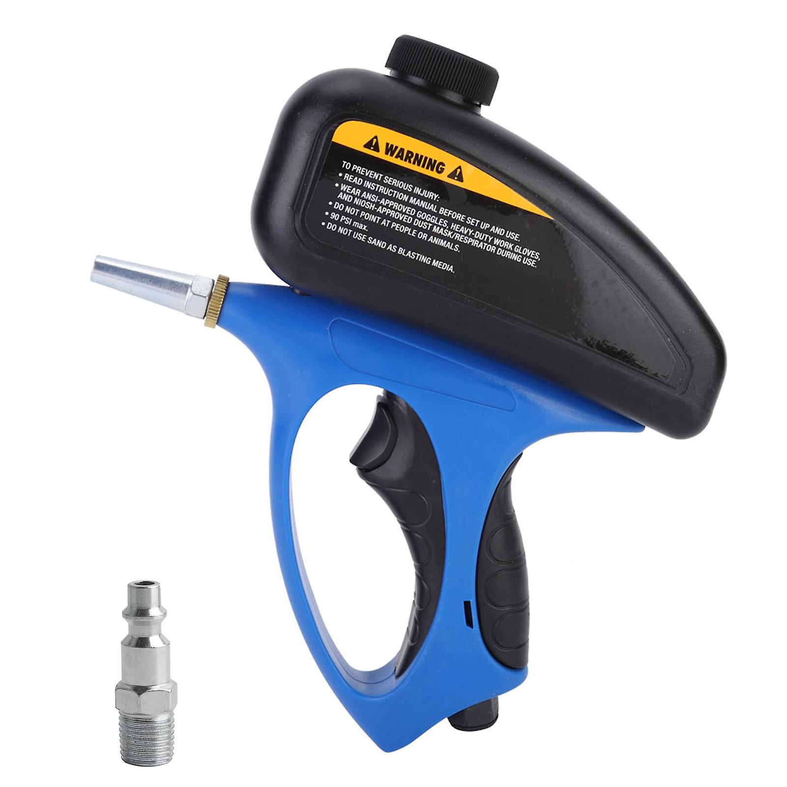 Metal Deburring Tool for Rust Removal, Ergonomic Handle for Comfortable Grip and Customizable Use with Replaceable Nozzle, Suitable for Light and