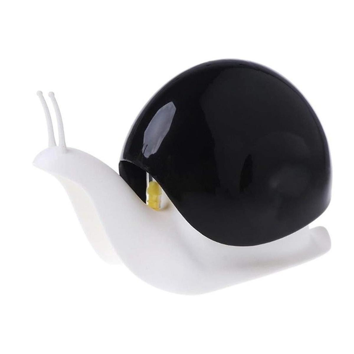 Cute Snail Soap Dispenser for Kitchen Bathroom Etc. (120ML) (Black)