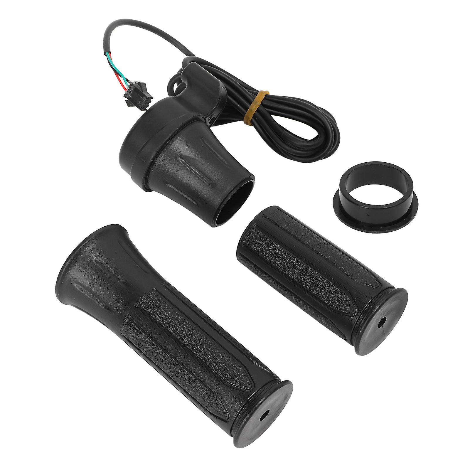 Electric Bike Throttle Grip Modified Split Half Twist Speed Control Handle Grip Universal Electric Scooter Handle Kit