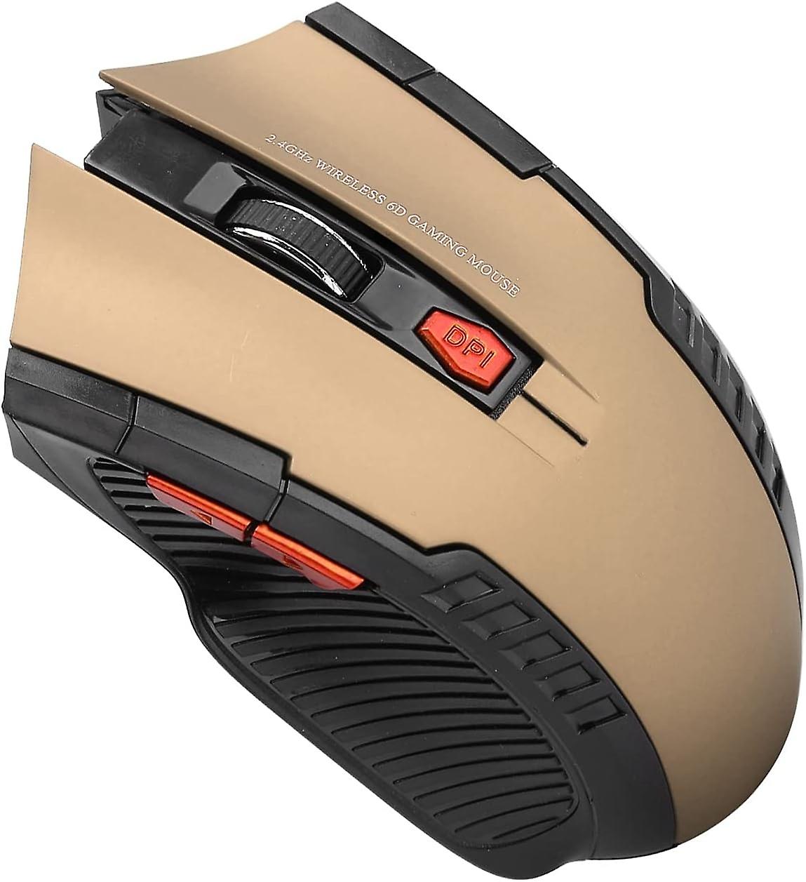 Gaming Mouse,2.4G Optical Mouse,3 Levels Adjustable Optical Computer External Device with USB Receiv