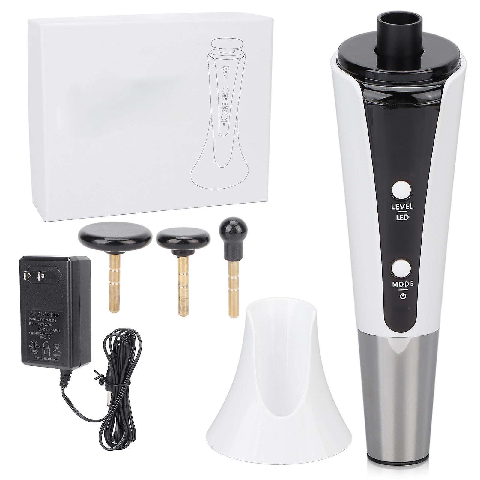 448kHz RF Facial Massager, Red Light Therapy Device for Skin Care (100-240V), US Plug