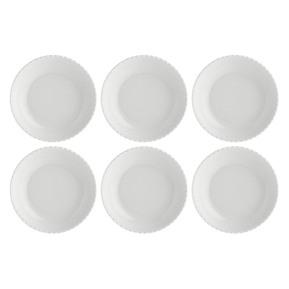 La Porcellana Bianca set of 6 soup plates 24 cm P002800002Z