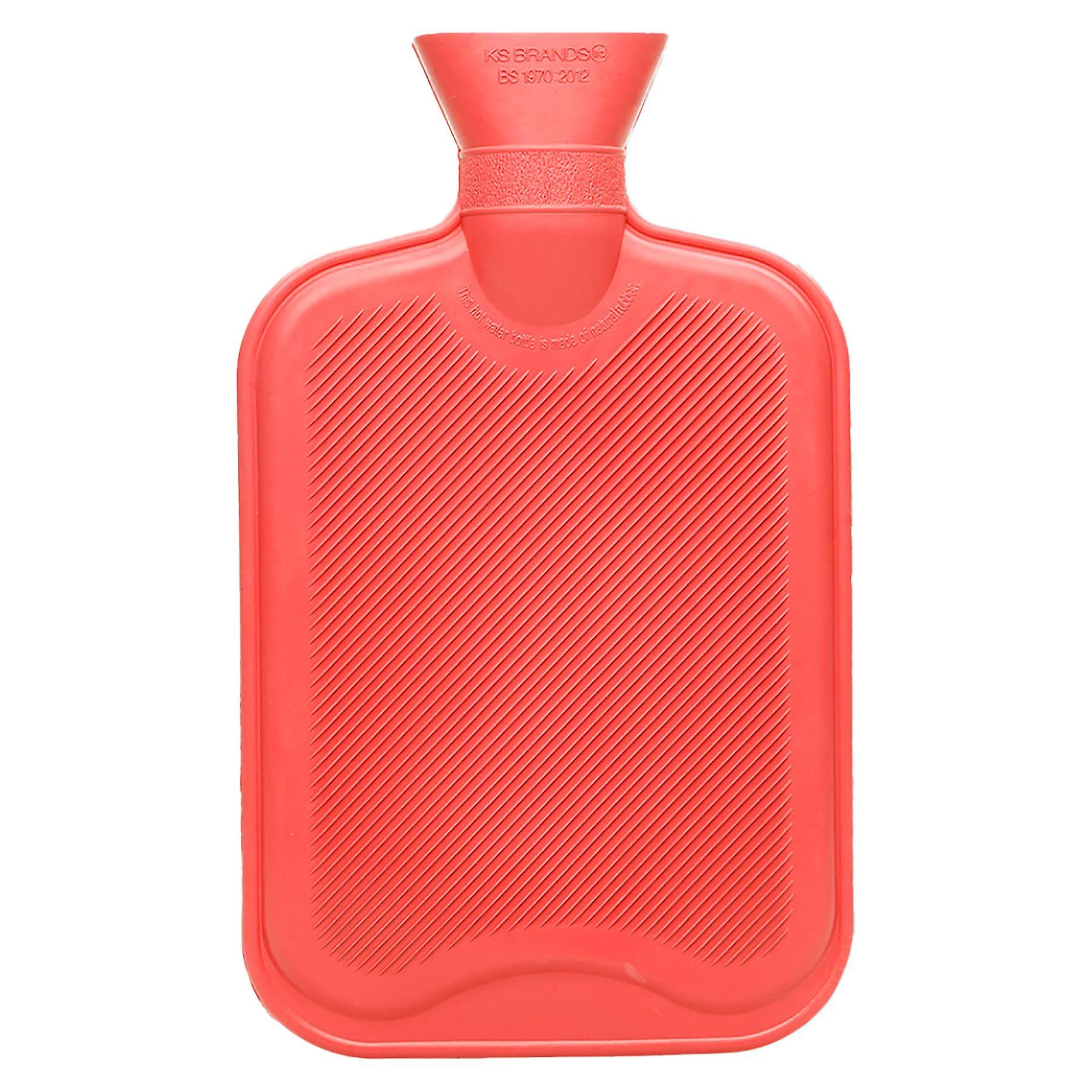A2Z Hot Water Bottle 2 Liter Capacity Durable Leak Proof Rubber Hot Water Bottle
