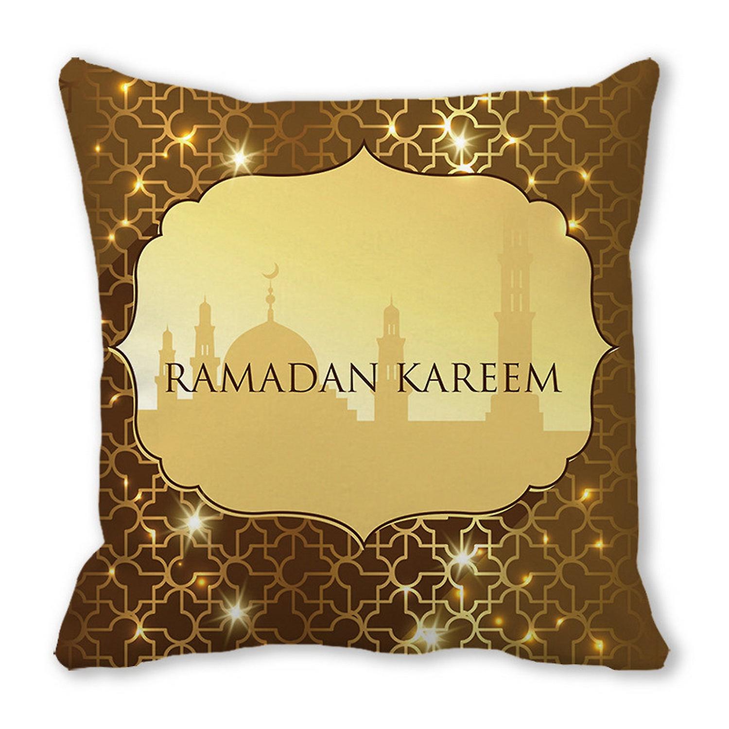 Cushion Cover Exquisite Pattern Machine Non-Fading Lint Free Decorative Soft Printing Pillowcase Sof