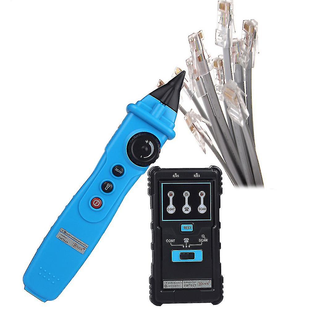 Bside Fwt02 Handheld Network Cable Tester Rj45 Rj11 Wire Tracker Tester