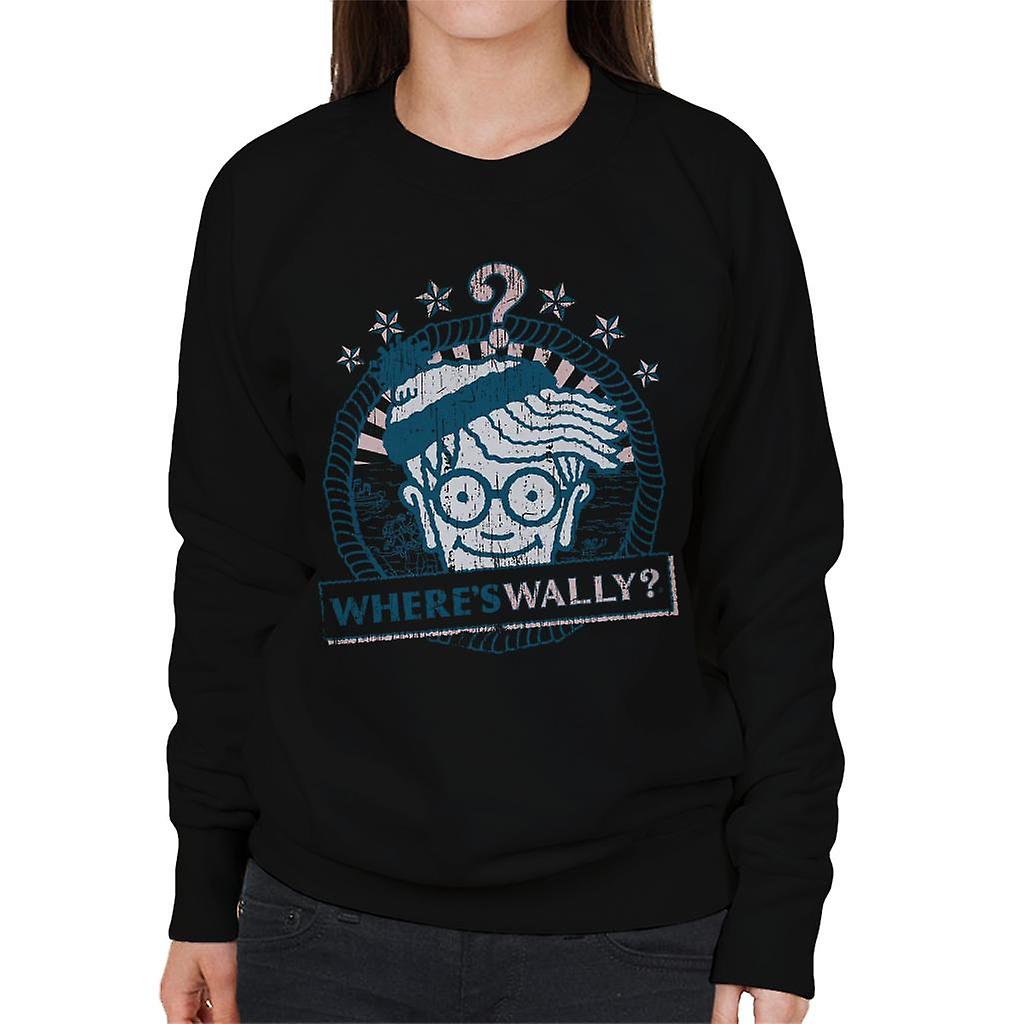 Where's Wally Vintage Design Women's Sweatshirt