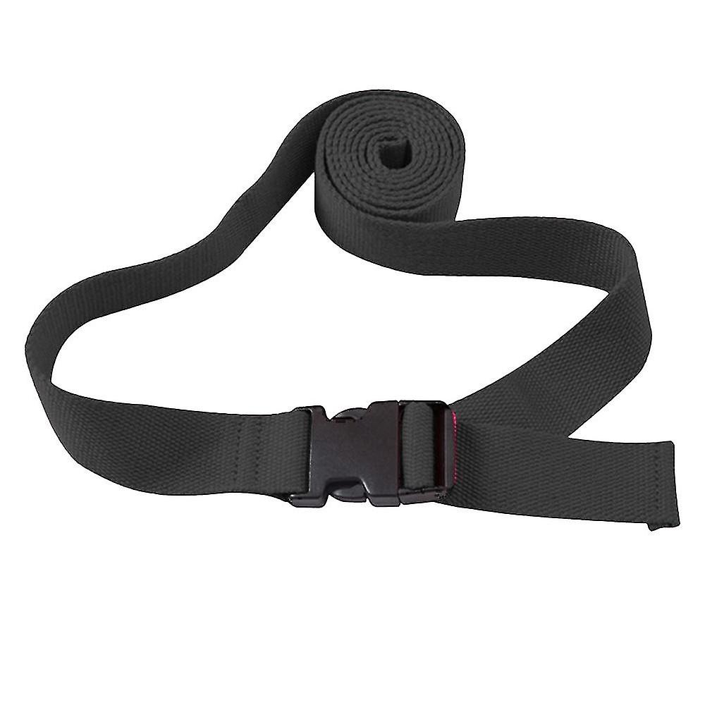 Quick-Release  Yoga Strap black